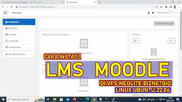 CARA INSTALL LMS MOODLE DI VPS NEO LITE BIZNET GIO || OS LINUX UBUNTU 22.04
