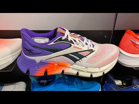 Reebok FloatZig 2 (White/ Royal Purple/ Flash Orange) - Style Code