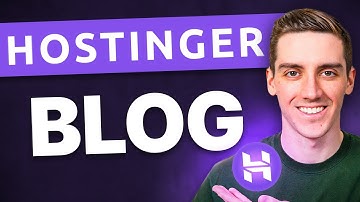 Hoe maak je een blog in Hostinger Website Builder met AI