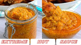 EXTREME HOT SAUCE RECIPE - Taste buds on fire!