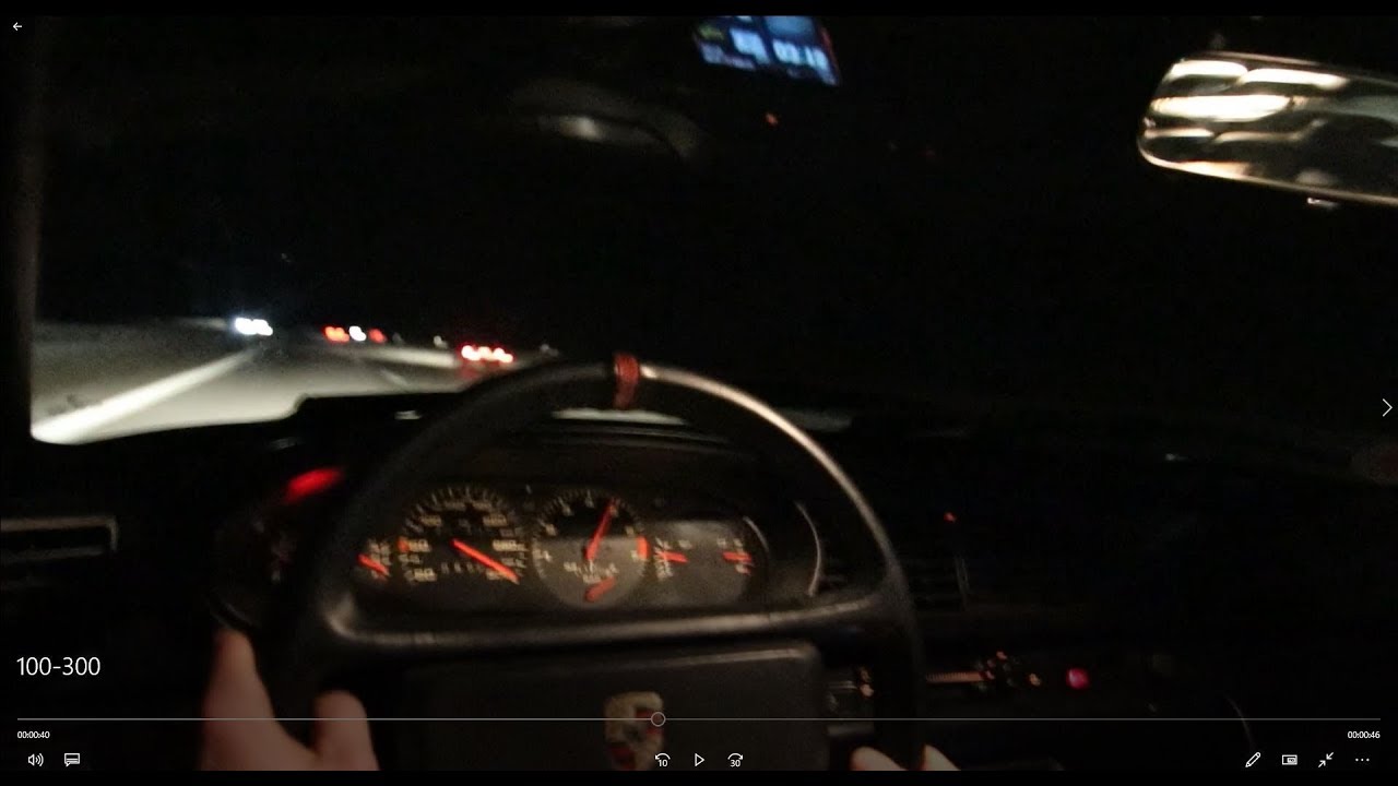 Porsche 944 Turbo [951] acceleration 100-300 kph