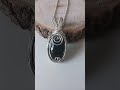 A Wire Work Necklace - #wirework #wireweave #gemstonejewellery #wirejewellery #handmadejewellery