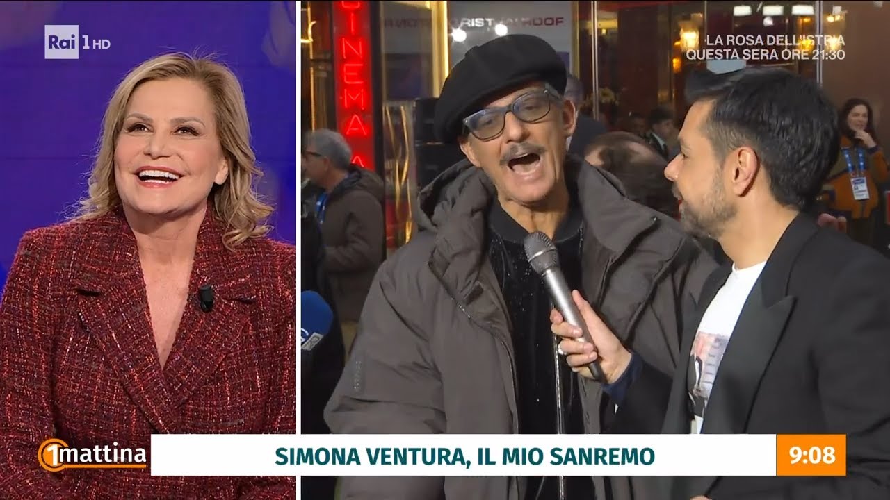 Simona Ventura: il mio Sanremo - Unomattina - 05/02/2024