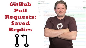 GitHub Pull Requests: Saved Replies