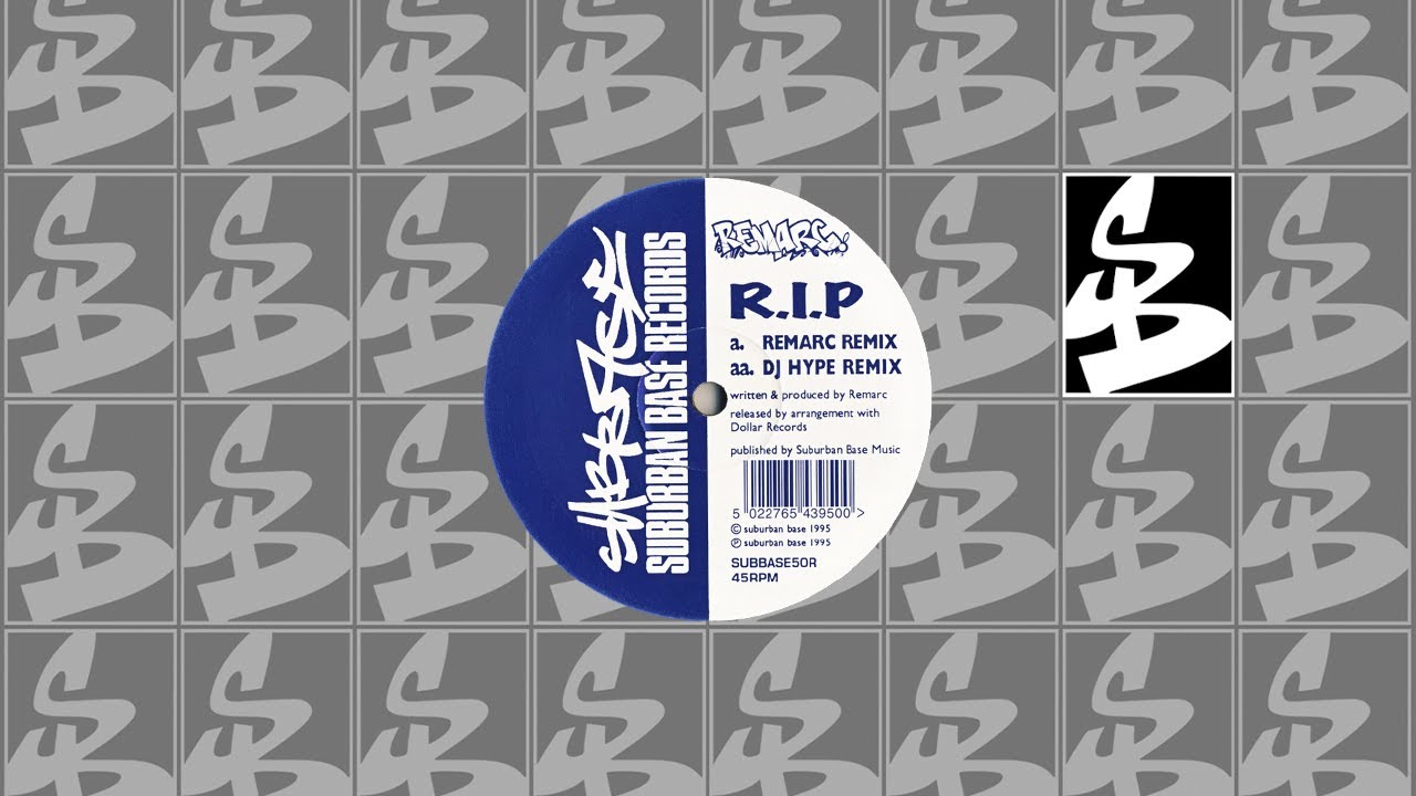 Remarc | R.I.P. (Remarc Remix) Suburban Base Records 1995