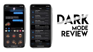 iOS 13  Dark Mode - Review