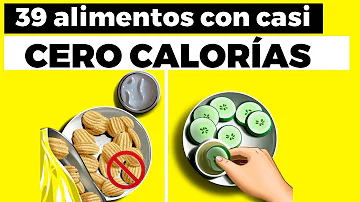 ¿Hay algo que tenga 0 calorías?