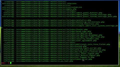 How To install UserSpice on OpenSuse Leap 42.3