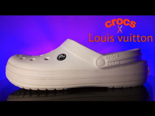 CROCS x LOUIS VUITTON - CROCS CUSTOM VIDEO (First in