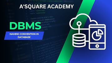 Naming Convention in  Database