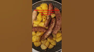Sausages And Potatoes Dieuestbon Gracekutino Rdcongo Recipe Meal 