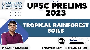 UPSC CSE Prelims 2023 | GS Paper 1 | Question - 63 | Set - A | Answer & Explanation | Rau