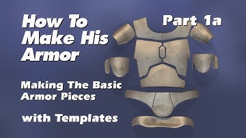 How to make Boba Fett Armor (Step by Step Guide) Part 1a