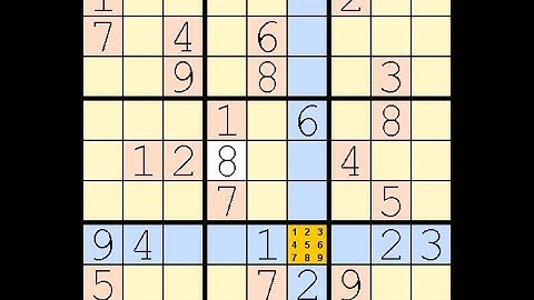 How to Solve New York Times Sudoku Hard May 18, 2023