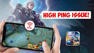 How to Fix Mobile Legends High Ping Issues on iPhone | MLBB High Ping Problem