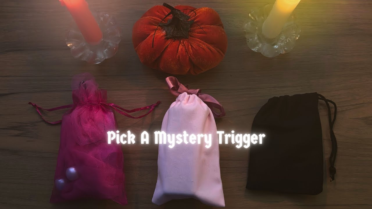 ✨ Mystery ASMR: Choose a Treat Bag 🎃 Halloween Triggers & Cozy Magic