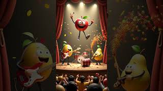 Funky Fruitfolk Parade — Dancing Fruits Come to Life (MidJourney AI Short)