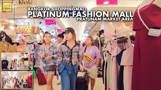 Platinum Fashion Mall  Pratunam market  Bangkok Largest Clothing Shopping mall!