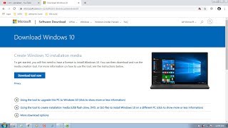 How to download windows 10 1903 ISO from Microsoft