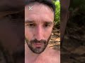 How was he so comfortable being stood on that log? 🤣
