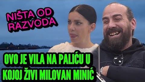 OVO JE VILA NA PALIĆU U KOJOJ ŽIVI MILOVAN MINIĆ, OTAC NAPRAVIO SKANDAL PRED KAMERAMA. ALEKSANDRIN..