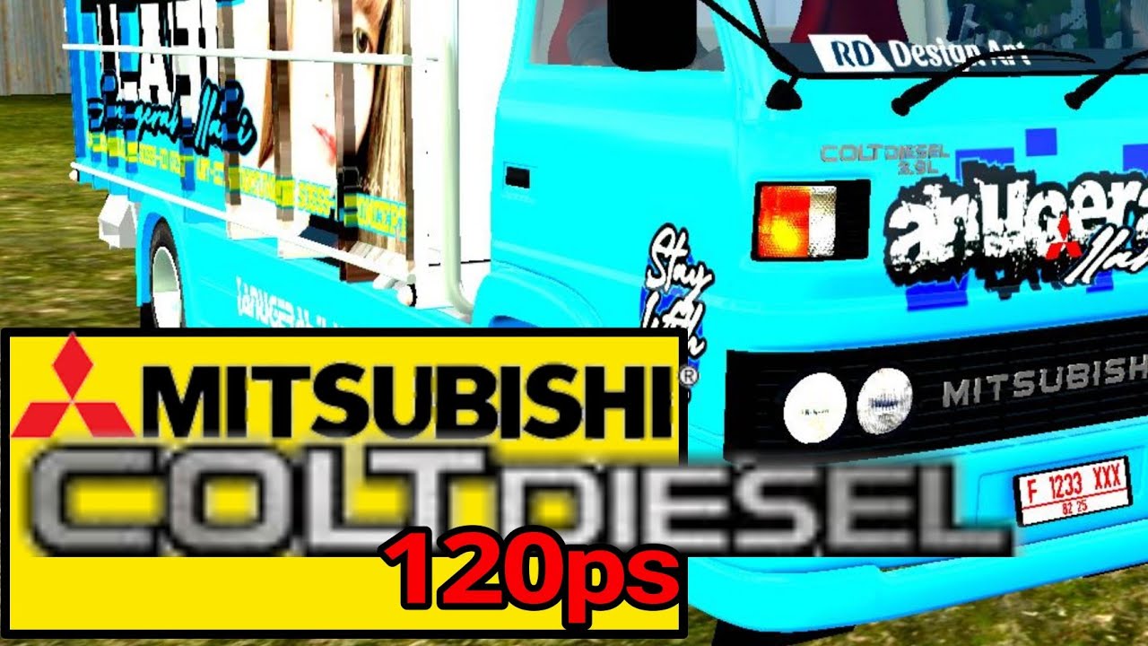 Share Mod Mitsubishi Truk  Colt  Diesel  120 PS Mod 
