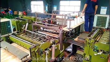 L type short & long wood grain core veneer composer/builder for full complete sheet