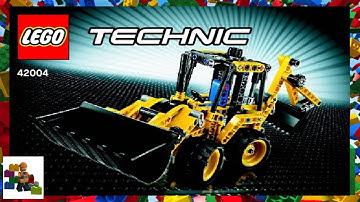 LEGO instructions - Technic - 42004 - Mini Backhoe Loader