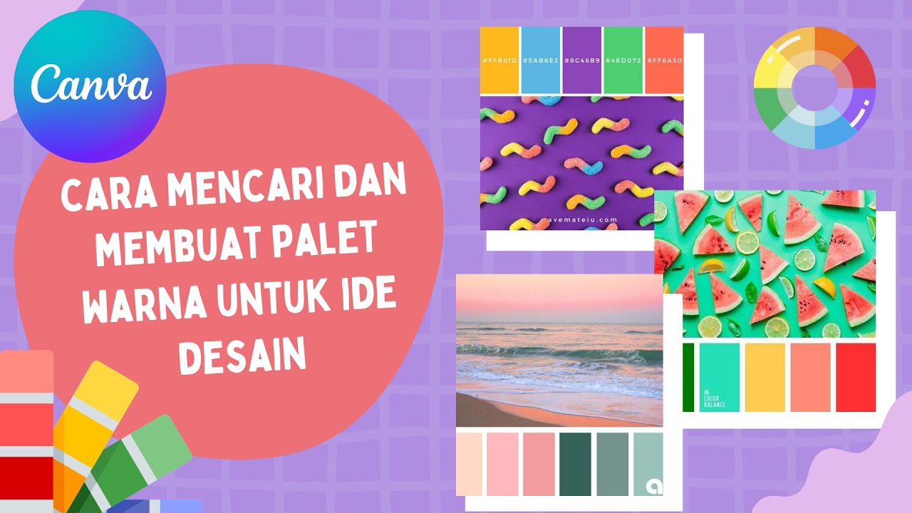 CARA MEMBUAT PALET WARNA UNTUK DESAIN DI CANVA