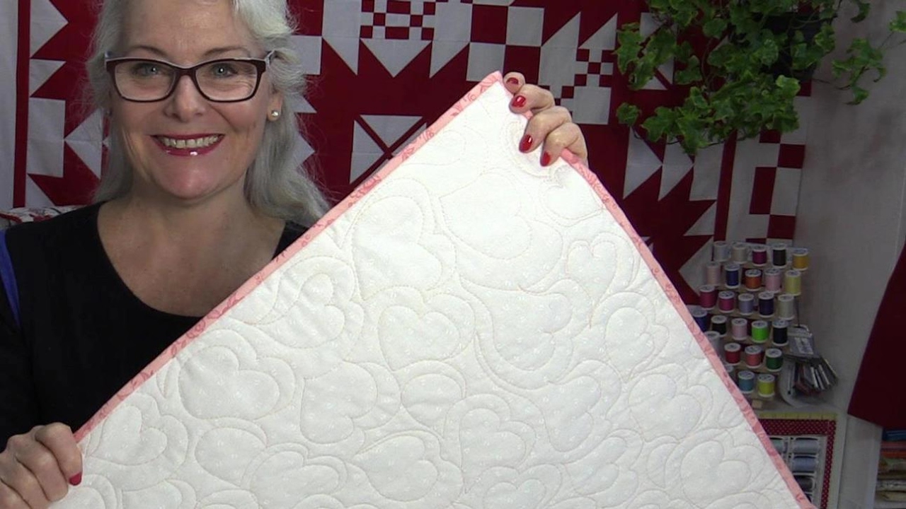 Hearts Meander Free Motion Quilting Tutorial using Full Line Stencil –  Quilt Addicts Anonymous