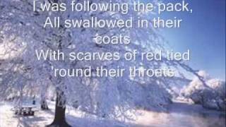 White Winter Hymnal lyrics chords