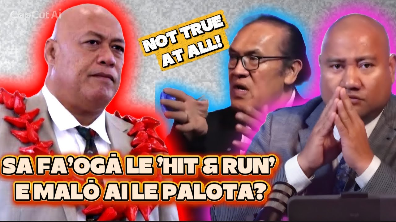 SA FA'OGĀ LE 'HIT & RUN' E MALŌ AI LE PALOTA? - WORDS OF RIMONI /ASIATA & TAUTAI A'E #law #ballot 