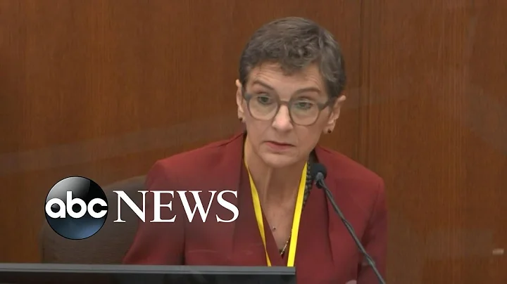 Dr. Lindsey Thomas testifies during Derek Chauvins...