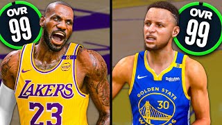 I Put 2016 LeBron & Steph in the Modern NBA