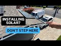 5 areas to avoid on the roof while installing solar panels.