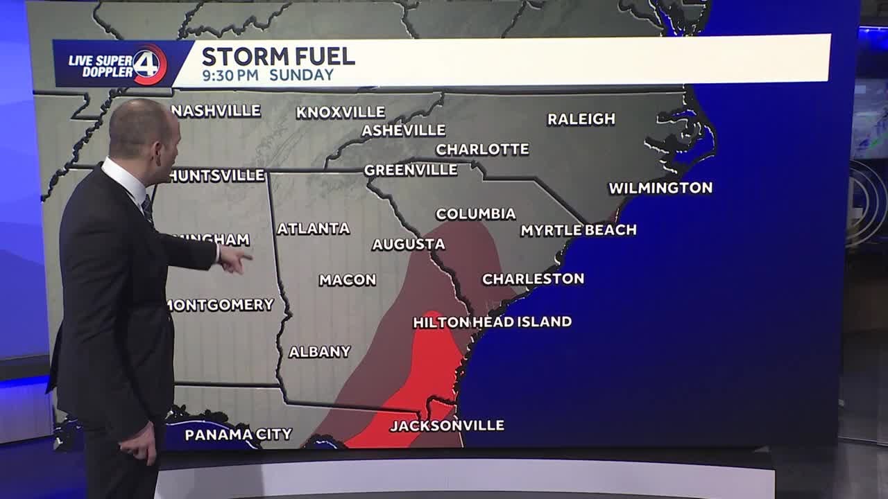 Heavy rain expected Valentine's Day weekend for the Carolinas - YouTube