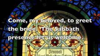 L'cha Dodi - Israeli version with translation - world synagogues chords