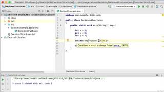 07   Introduction to Decision Structures -Operators and Expressions