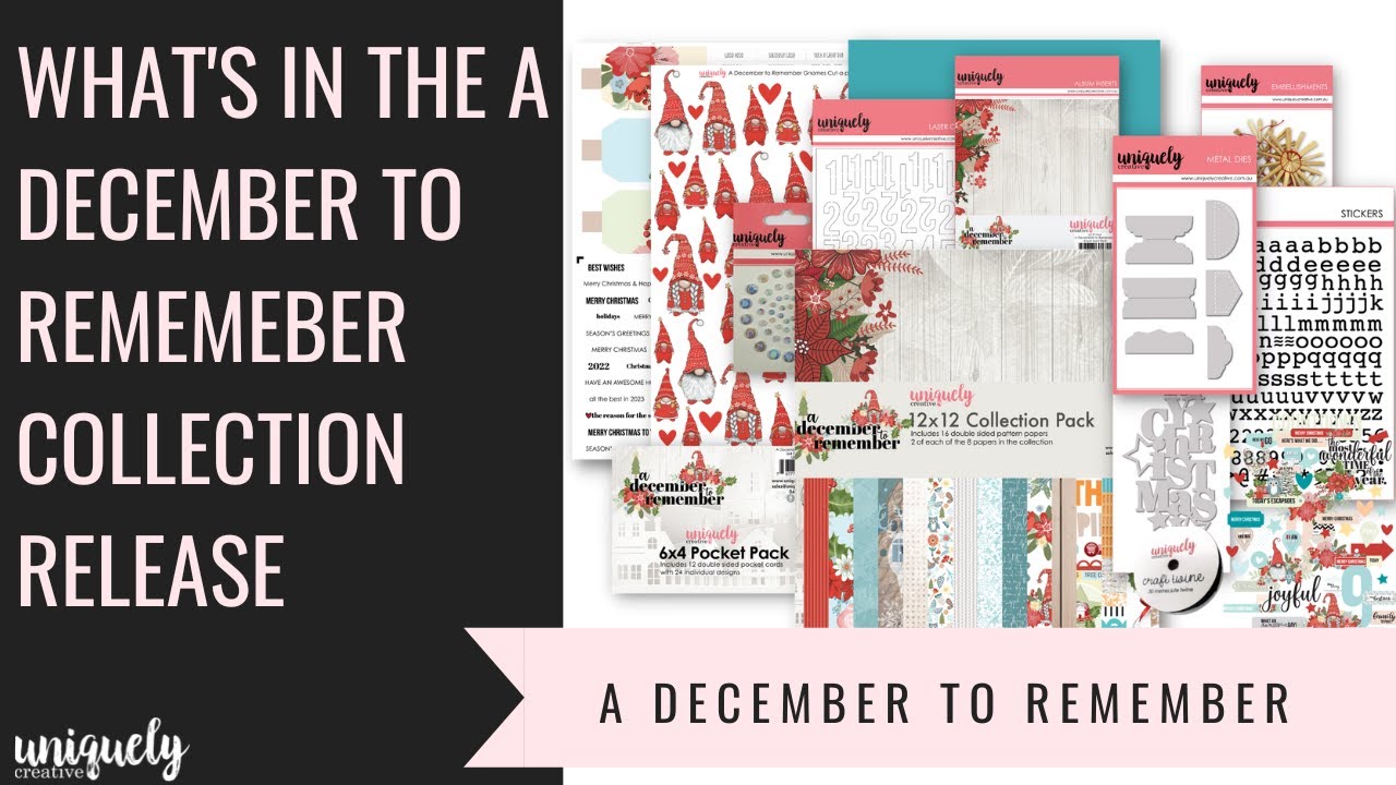 Uniquely Creative - October A December to Remember Release