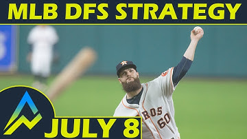 MLB DFS Strategy | Sunday 7/8 | FanDuel & DraftKings | Awesemo.com