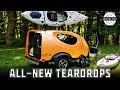 8 New Teardrop Trailers with Lightweight Body Designs and Built in Camping Gear