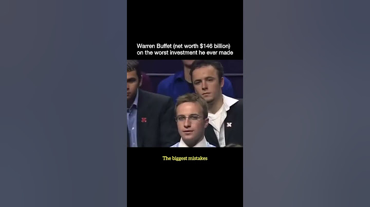 Worst Investment I Ever Made Warren Buffett #motivation #business #trending #wealth #money