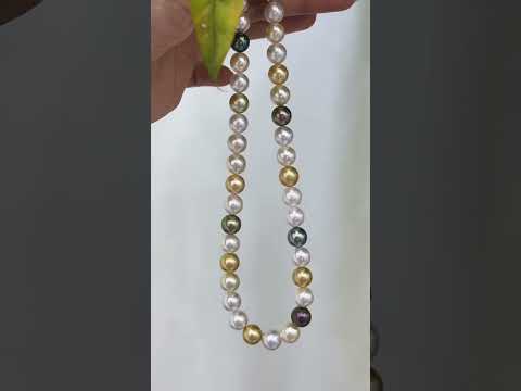 三兄弟 #pearl #海水珍珠 #珍珠 #珍珠項鍊 #necklace #jewellery #大溪地 #设计