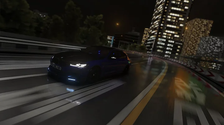 BMW M5 CS in the Rain - Shutoko Handcam Drive | Assetto Corsa Gameplay