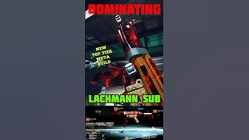 This LACHMANN SUB Best Class is DOMINATING 👑| Meta Build | BROKEN | MW2 | COD Warzone #shorts #viral