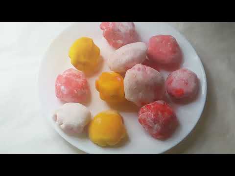 طريقة عمل ايس كريم الموتشي مثل المحلات والسر فى طعمها وقوامها اللذيذ