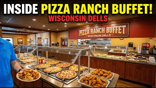 Inside Pizza Ranch Buffet - Wisconsin Dells, Wisconsin