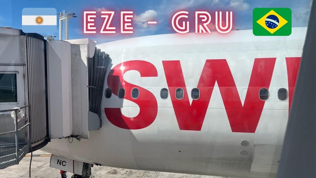 SWISS REPORT: Buenos Aires (EZE) - São Paulo (GRU) - Boeing 777 - Economy