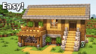 Minecraft: Simple Survival House Tutorial🏠