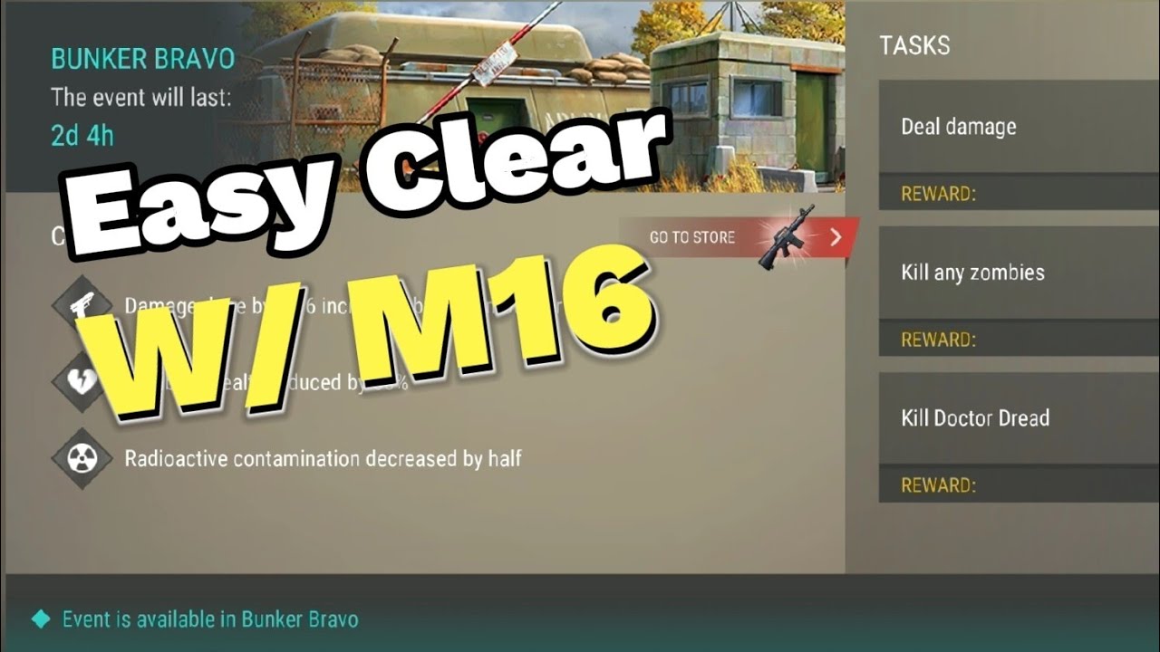 ЛЕГКАЯ ЗАЧИСТКА С M16 - БУНКЕР БРАВО - ВЫЖИВАНИЕ В ПОСЛЕДНИЙ ДЕНЬ НА ЗЕМЛЕ